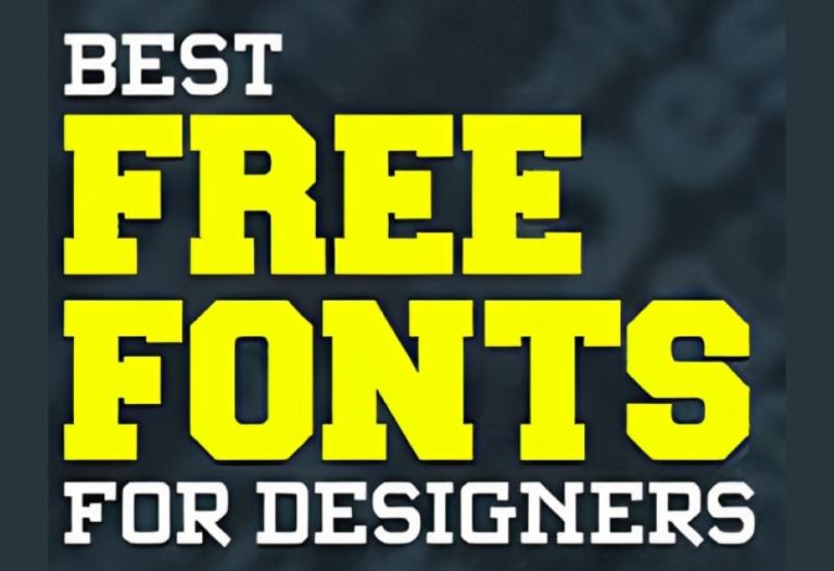Top 10 Free Font Use Your Designs