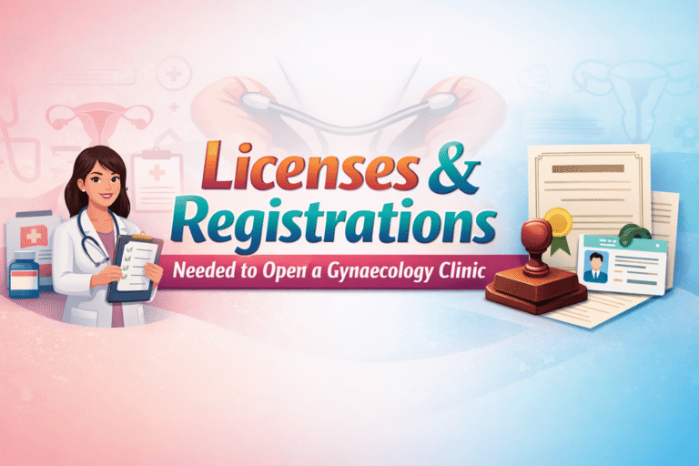 Licenses & Registrations Needed to Open a Gynaecology Clinic